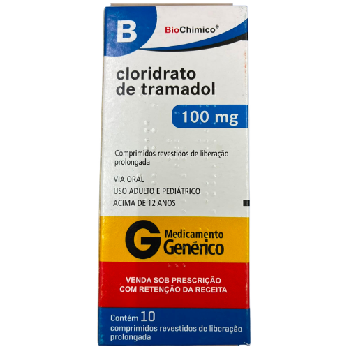 TRAMADOL 100MG CX 10 COMP L BIOCHIMICO