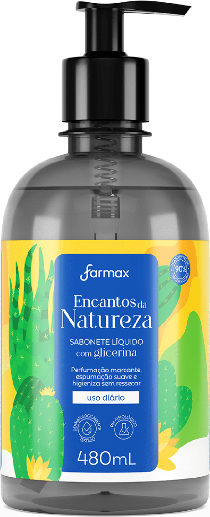 SAB LIQ FARMAX ENCANTOS DA NATUREZA 480ML