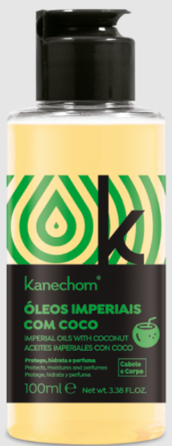 OLEO CAPS KANECHOM OLEOS IMP. COCO 100ML