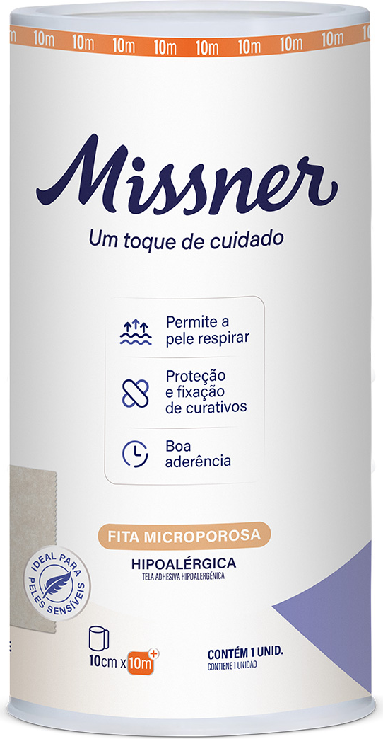 FITA MICROP 10CM X 10M BEGE MISSNER