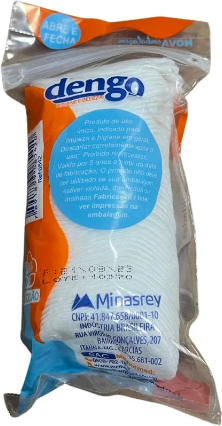 ALGODAO DISCO ZIPLOCK 100 UN DENGO