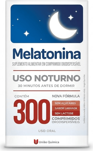 MELATONINA CX 300 COMP ORODISP UNIAO QUIMICA