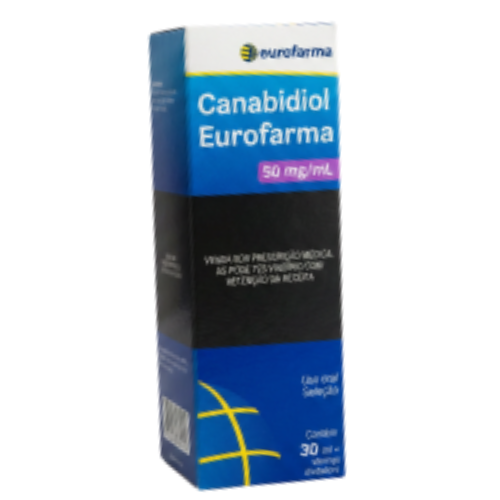 CANABIDIOL 50MG 30ML EUROFARMA