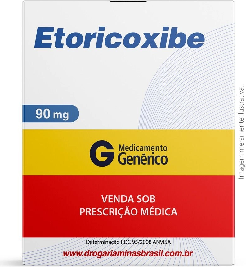 ETORICOXIBE 90MG CX 7 COMP ACHE