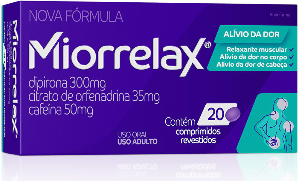 MIORRELAX CX 20 COMP BRAINFARMA