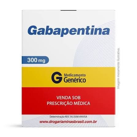 GABAPENTINA 300MG CX 30 CAPS EUROFARMA