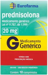 FOSFATO SODICO PREDNISOLONA 11MG/ml sol fr got 20ml EUROFARMA