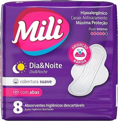 ABS MILI DIA E NOITE SUAVE C/ABAS C/8UN