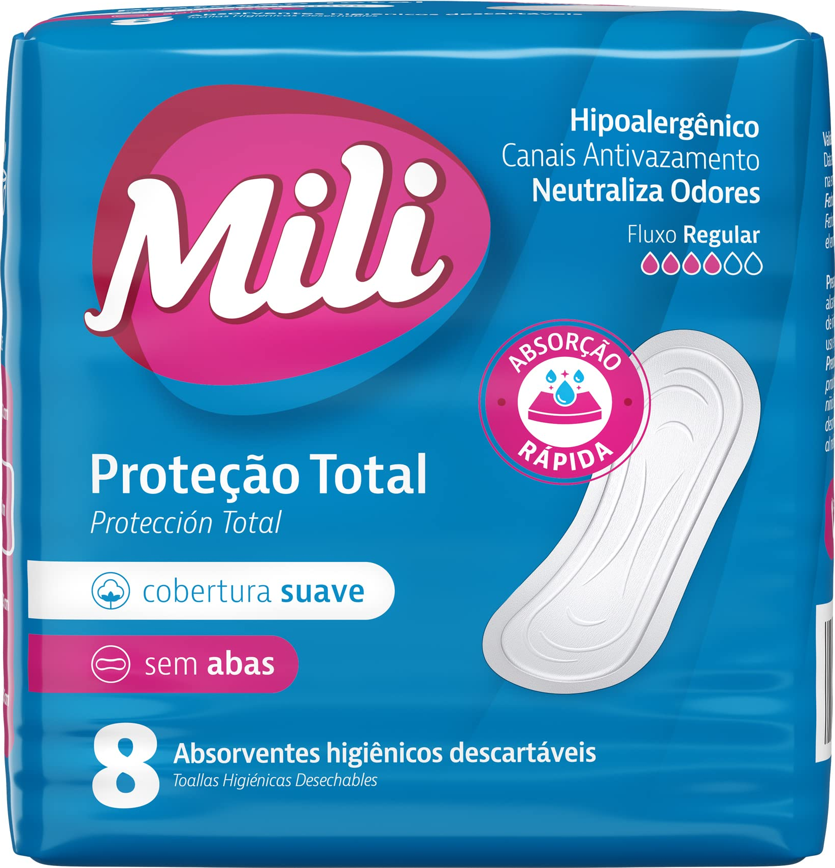 ABS MILI PTOTAL SUAVE S/ABAS C/8UN