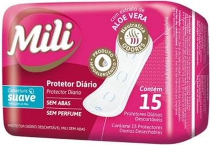 ABS MILI PROT DIARIO C/15 UNIDADES