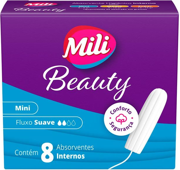 ABS MILI INTERNO BEAUTY MINI 8 UNIDADES