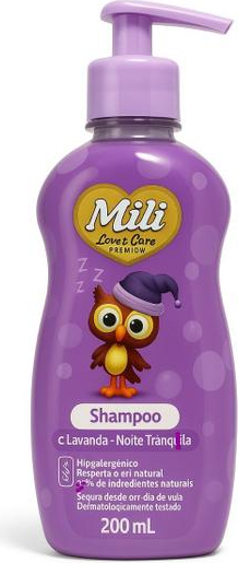 SH INF MILI LOVECARE LAVANDA 200ML