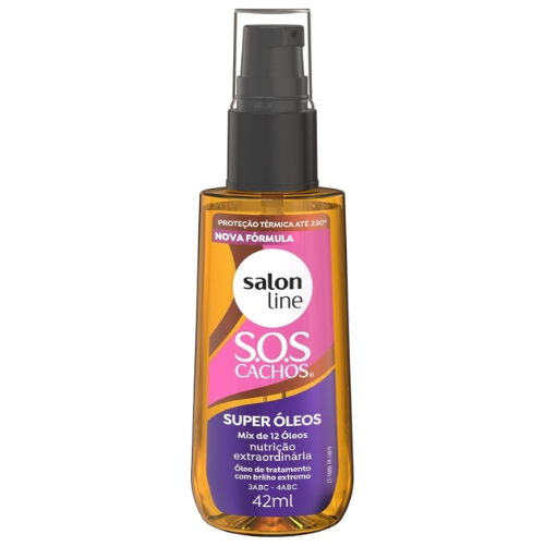 OLEO CAPILAR SALON LINE SOS CACHOS SUPER OLEOS 42ML