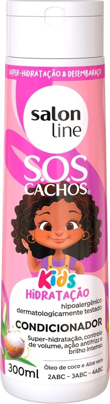 COND SALON LINE KIDS HIDRATAÇÃO 300ML