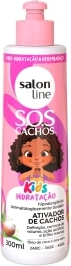 ATIVA CACHOS SALON LINE SOS CACHOS KIDS HIDRATAÇÃO 300ML