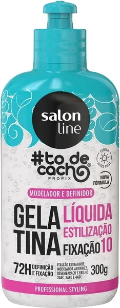 GELATINA SALON LINE LIQUIDA ESTILIZACAO EXTRA FORTE 300G