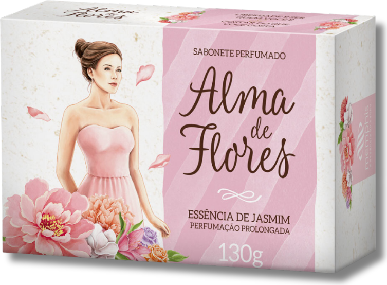 SAB ALMA DE FLORES JASMIM 130GR MEMPHIS