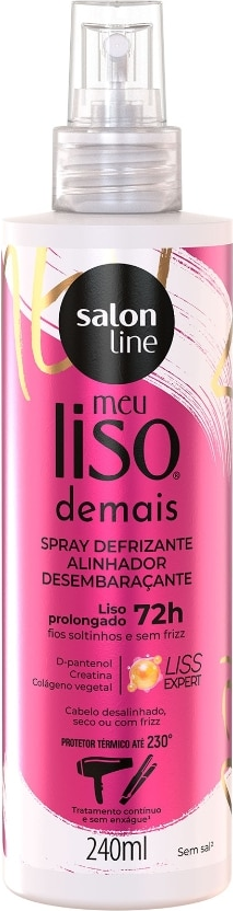 SPRAY DEFRIZ SALON LINE MEU LISO DEMAIS 240ML
