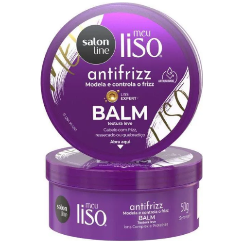 BALM SALON LINE MEU LISO ANTIFRIZZ 50G