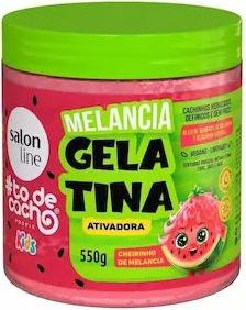 GELATINA SALON LINE KIDS MELANCIA ATIVADORA 550G
