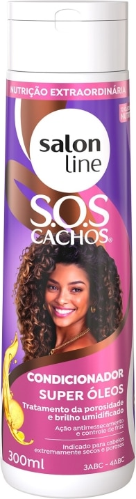 COND SALON LINE SOS CACHOS SUPER OLEOS 300ML