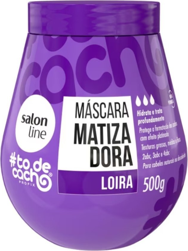 MASC MATIZ SALON LINE TODECACHO LOIRA 500G
