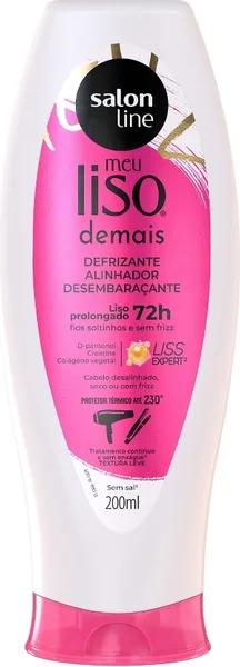 DEFRIZ SALON LINE MEU LISO DEMAIS 200ML