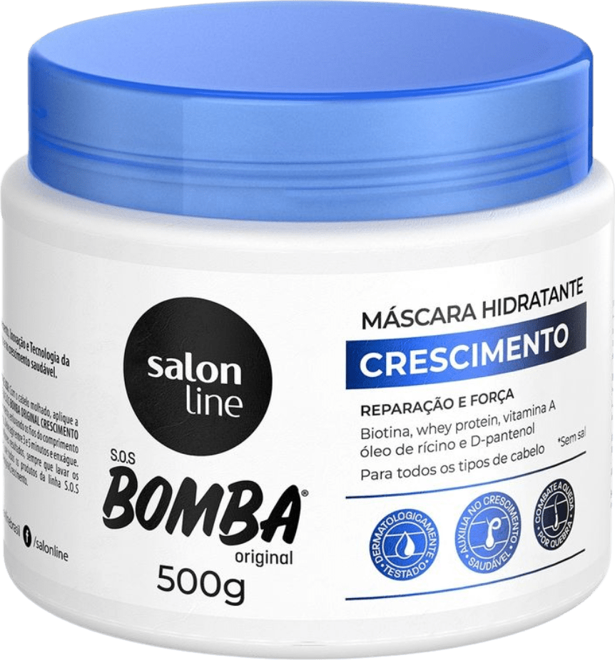 MASC TRAT SALON LINE BOMBA ORIGINAL CRESCIMENTO 500G