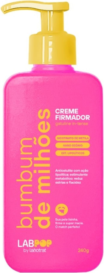 FIRMADOR E ANTICELULITE BUMBUM DE MILHOES 240G LABPOP