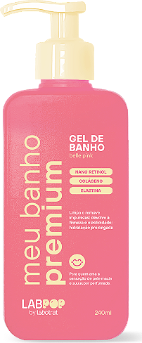 GEL DE BANHO BELLE PINK 240ML LABPOP