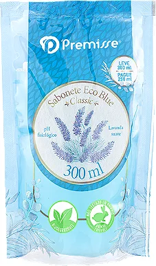SAB LIQ PREMISSE REFIL 300ML ECO BLUE LAVANDA