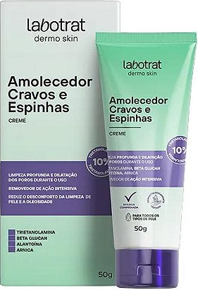 AMOLECEDOR CRAVOS E ESPINHAS DERMO SKIN 50G LABOTRAT