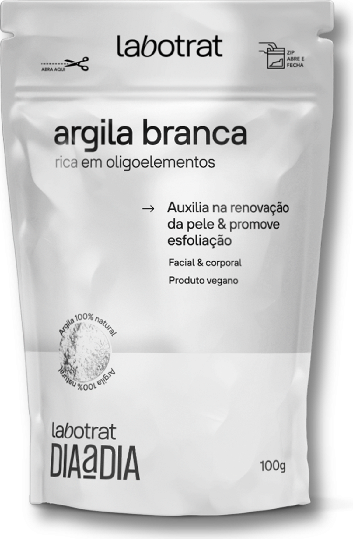 ARGILA BRANCA DIA A DIA 100G LABOTRAT