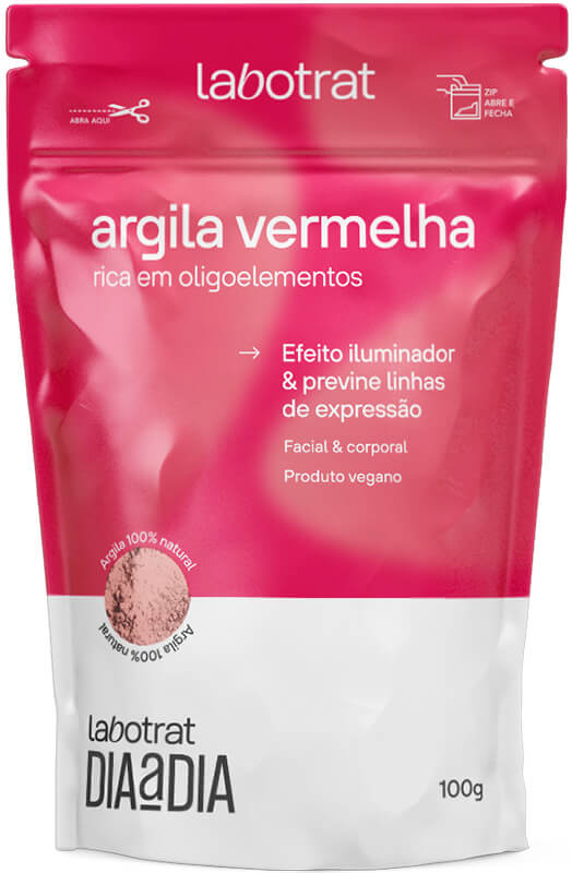 ARGILA VERMELHA DIA A DIA 100G LABOTRAT