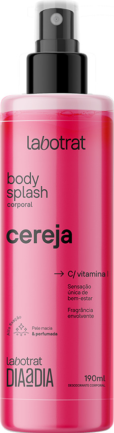 BODY SPLASH CEREJA DIA A DIA 190ML LABOTRAT