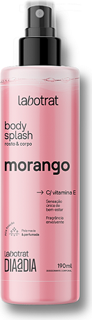 BODY SPLASH MORANGO DIA A DIA 190ML LABOTRAT