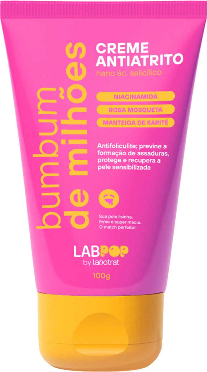 CREME ANTIATRITO & ANTIFOLICULITE BUMBUM DE MILHOES 100G LABPOP