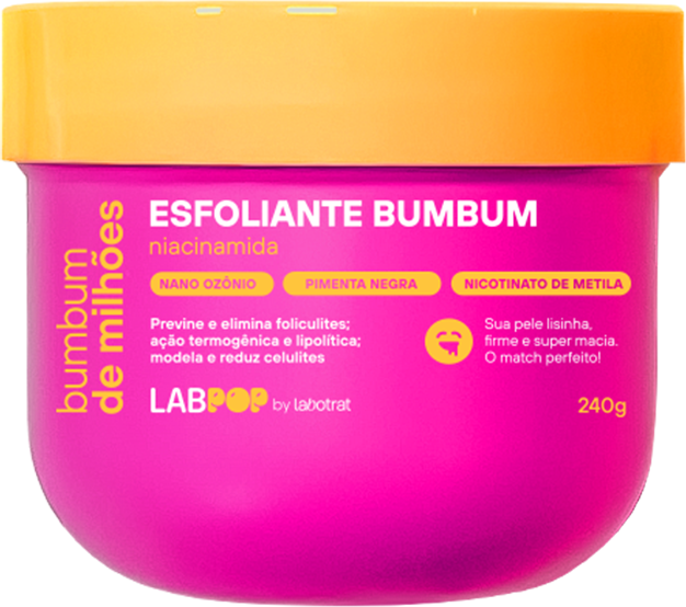 ESFOLIANTE BUMBUM DE MILHOES 240G LABPOP