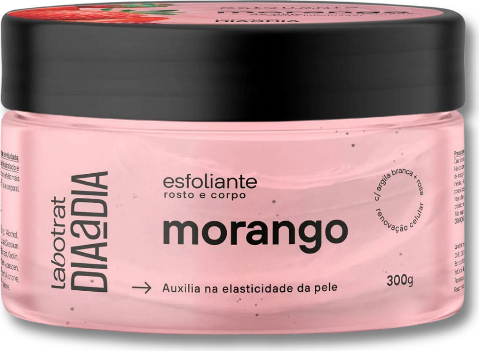 ESFOLIANTE MORANGO DIA A DIA 300G LABOTRAT