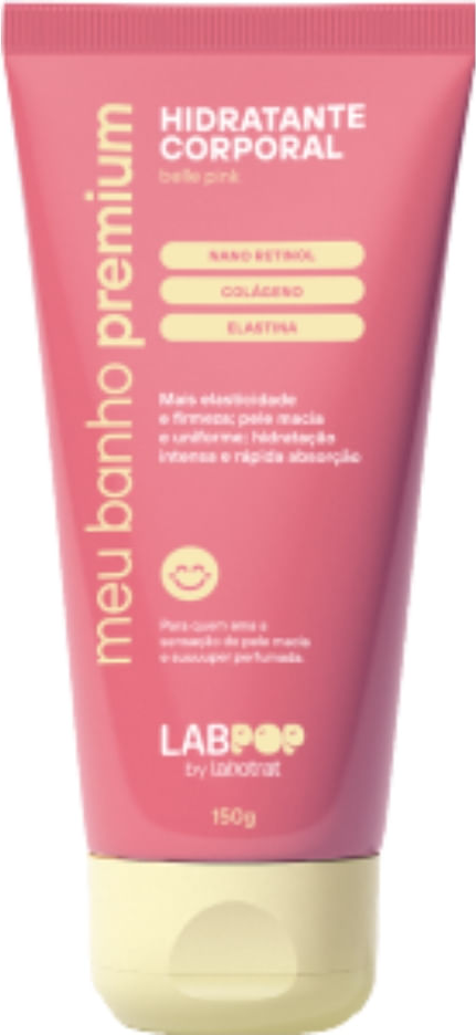 HIDRATANTE CORPORAL BELLE PINK 150G LABPOP