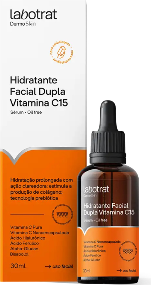 HIDRATANTE FACIAL VITAMINA C 15% DERMO SKIN 30ML LABOTRAT