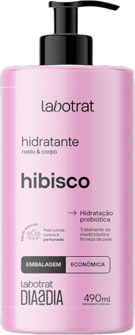 HIDRATANTE HIBISCO DIA A DIA 490ML LABOTRAT