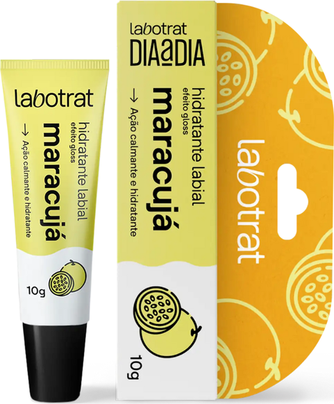 HIDRATANTE LABIAL MARACUJA DIA A DIA 10GR LABOTRAT