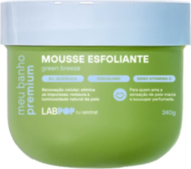 MOUSSE ESFOLIANTE GREEN BREEZE 240G LABPOP