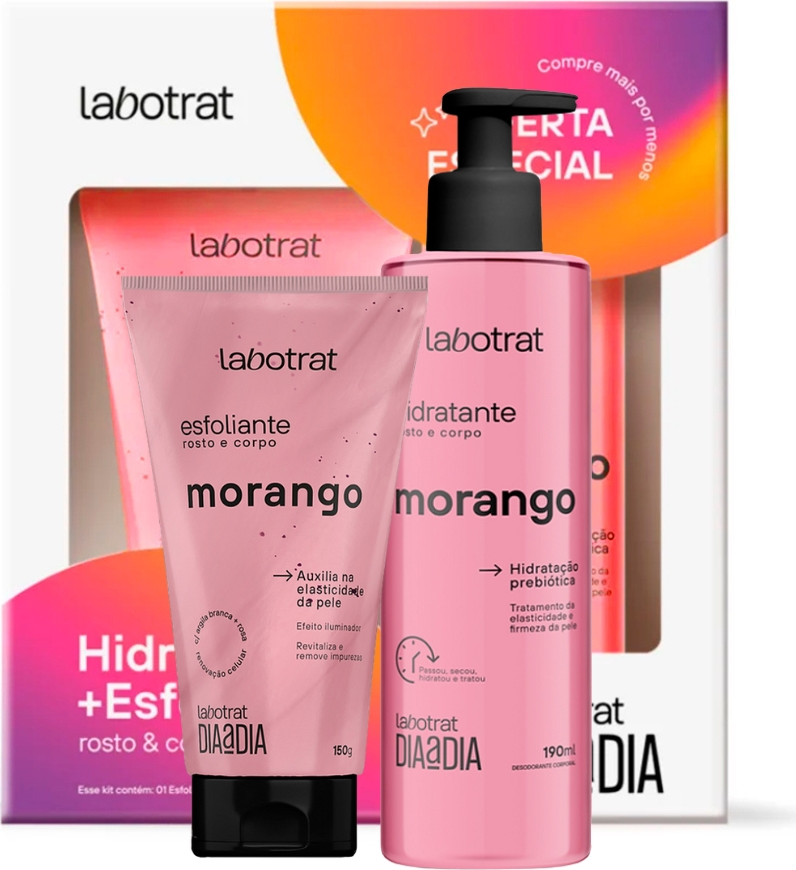 PACK DIA A DIA C/ 2 ITENS MORANGO