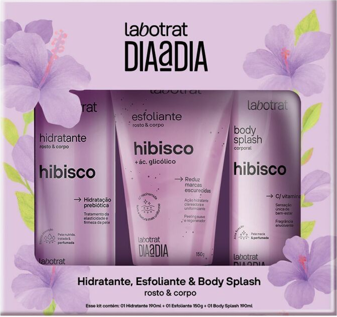 PACK DIA A DIA C/ 3 ITENS HIBISCO