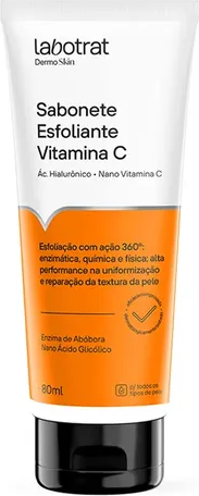 SABONETE ESFOLIANTE VITAMINA C DERMO SKIN 80ML LABOTRAT
