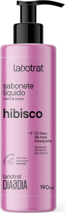 SABONETE LIQUIDO HIBISCO DIA A DIA 190ML LABOTRAT