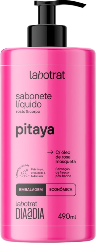 SABONETE LIQUIDO PITAYA DIA A DIA 490ML LABOTRAT