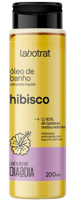 SABONETE OLEO DE BANHO HIBISCO DIA A DIA 200ML LABOTRAT